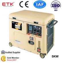 5kw Rated Output Silent Diesel Portable Generator (BDE6700TN)